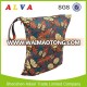 ALVABABY Flowers Pattern Baby Cloth Diaper Wet Bag Baby Diaper Bag