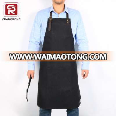 Custom heavy duty black aprons manufacturers