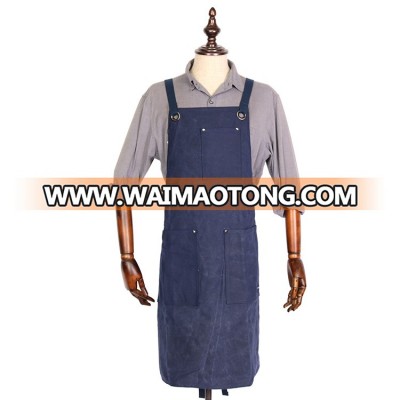 handmade customized heavy duty garden long apron for mens