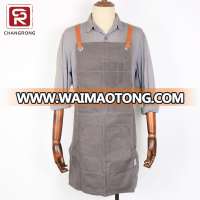 water resistant waxed canvas work aprons custom logo for men