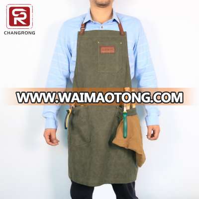 Hand craft canvas tool apron men with custom logo