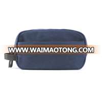 Custom water resistant waxed canvas mens dopp kit for travel