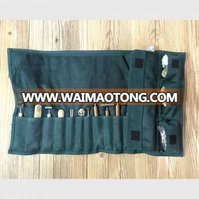 Custom Utility Roll Up tool Bag With Leather Handle Wholesale