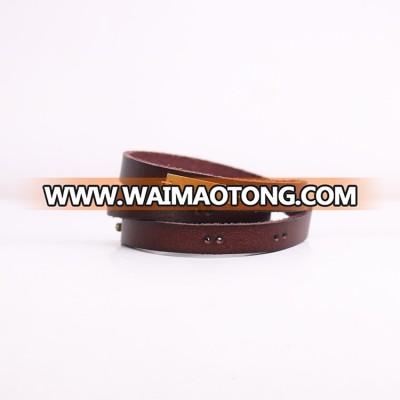 customized leather wrap bracelet mens for anniversary wholesale