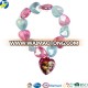 FJ brand kids frozen jewelry bracelet accessories set girls gift safety eco-friendly bracelet charm bracelet