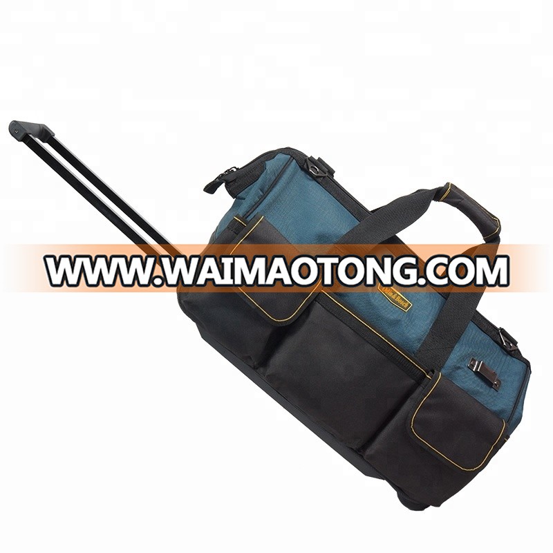 Good quality brand customize trolley tool bags wheels rolling